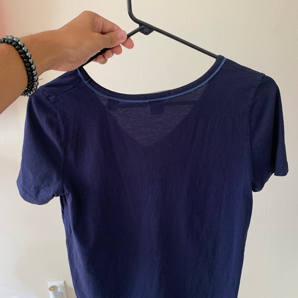 Scotch and Soda | Blue V Neck - Picture 7 of 7